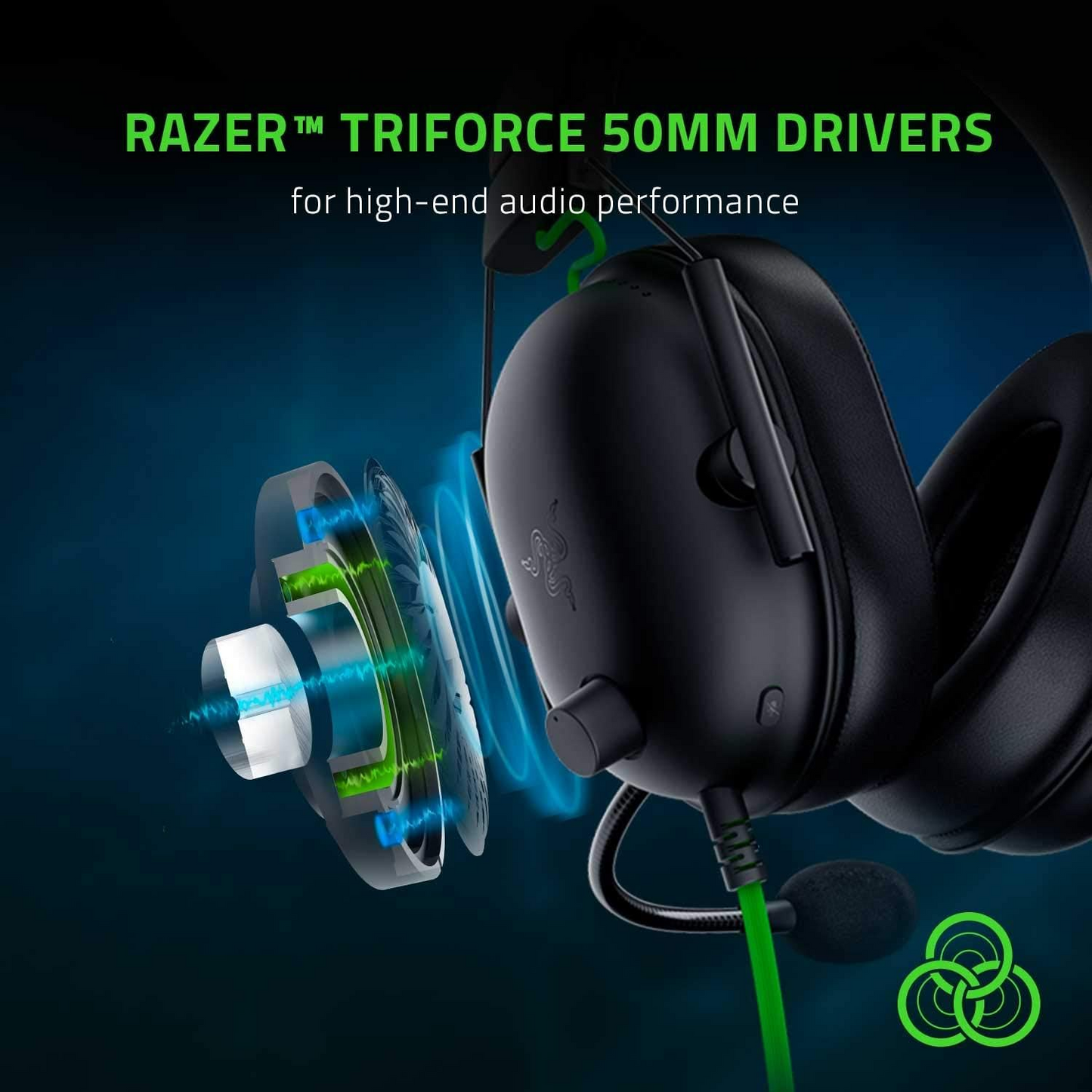 Razer BlackShark V2 X - Wired Headset (Razer Renewed)