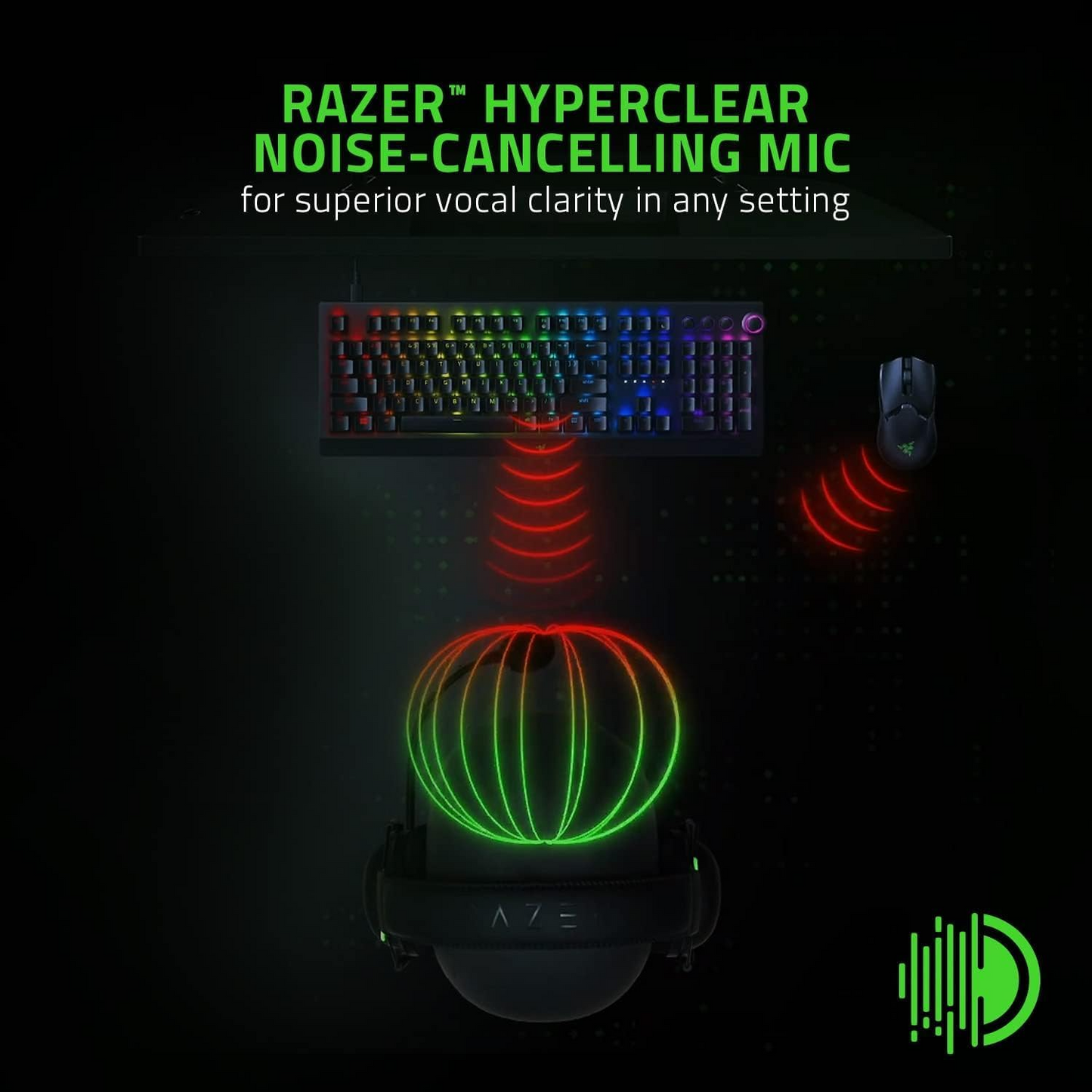 Razer BlackShark V2 X - Wired Headset (Razer Renewed)