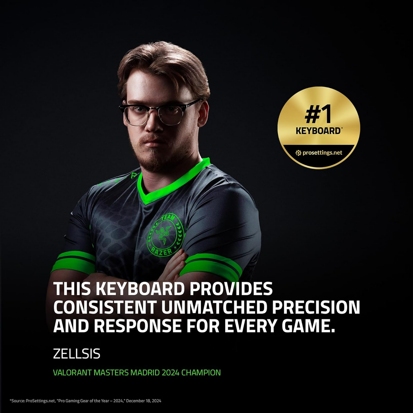 Razer Huntsman V3 Pro Tenkeyless Gaming Keyboard US Layout (Razer Renewed)