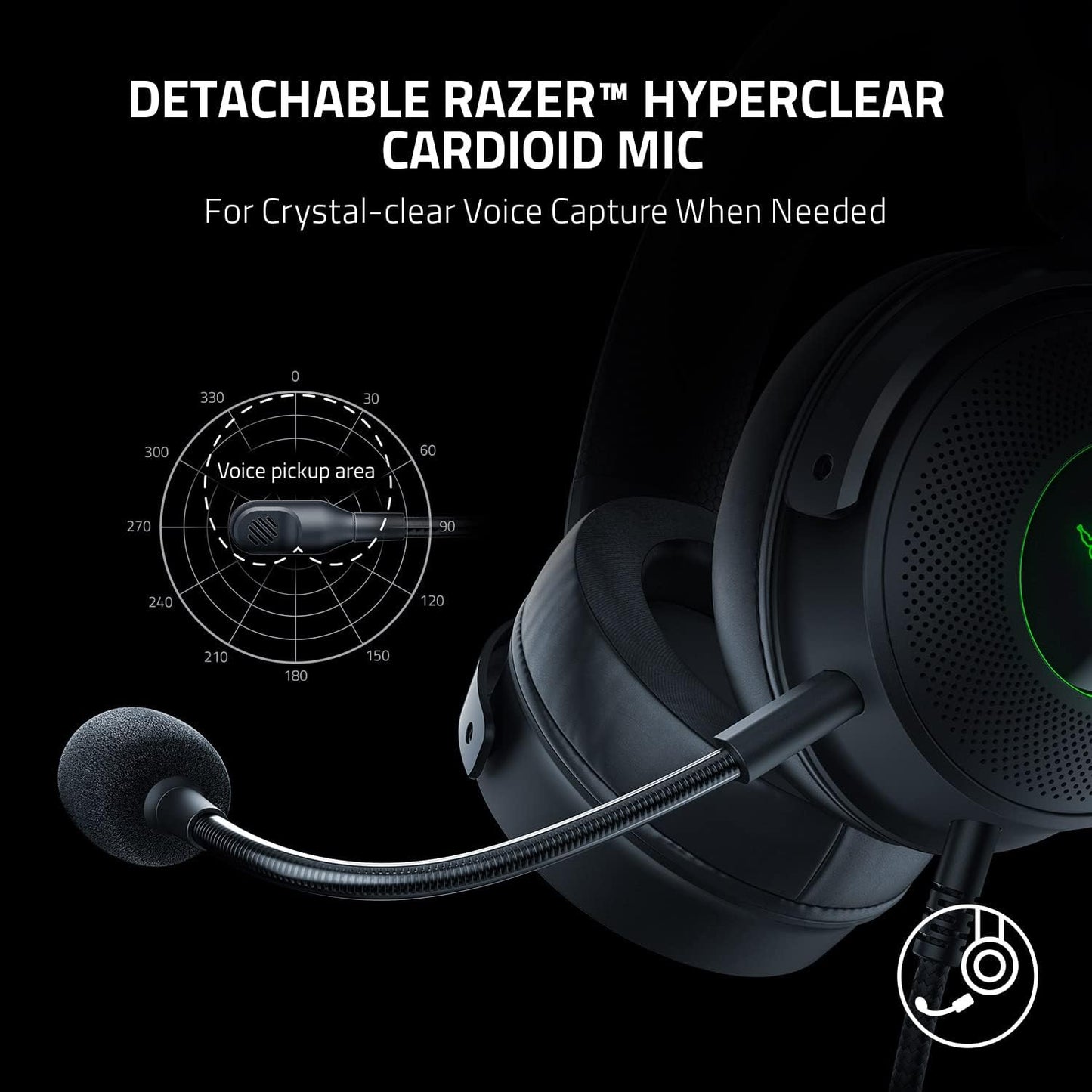 Razer Kraken V3 Gaming Headphone (Razer Renewed)