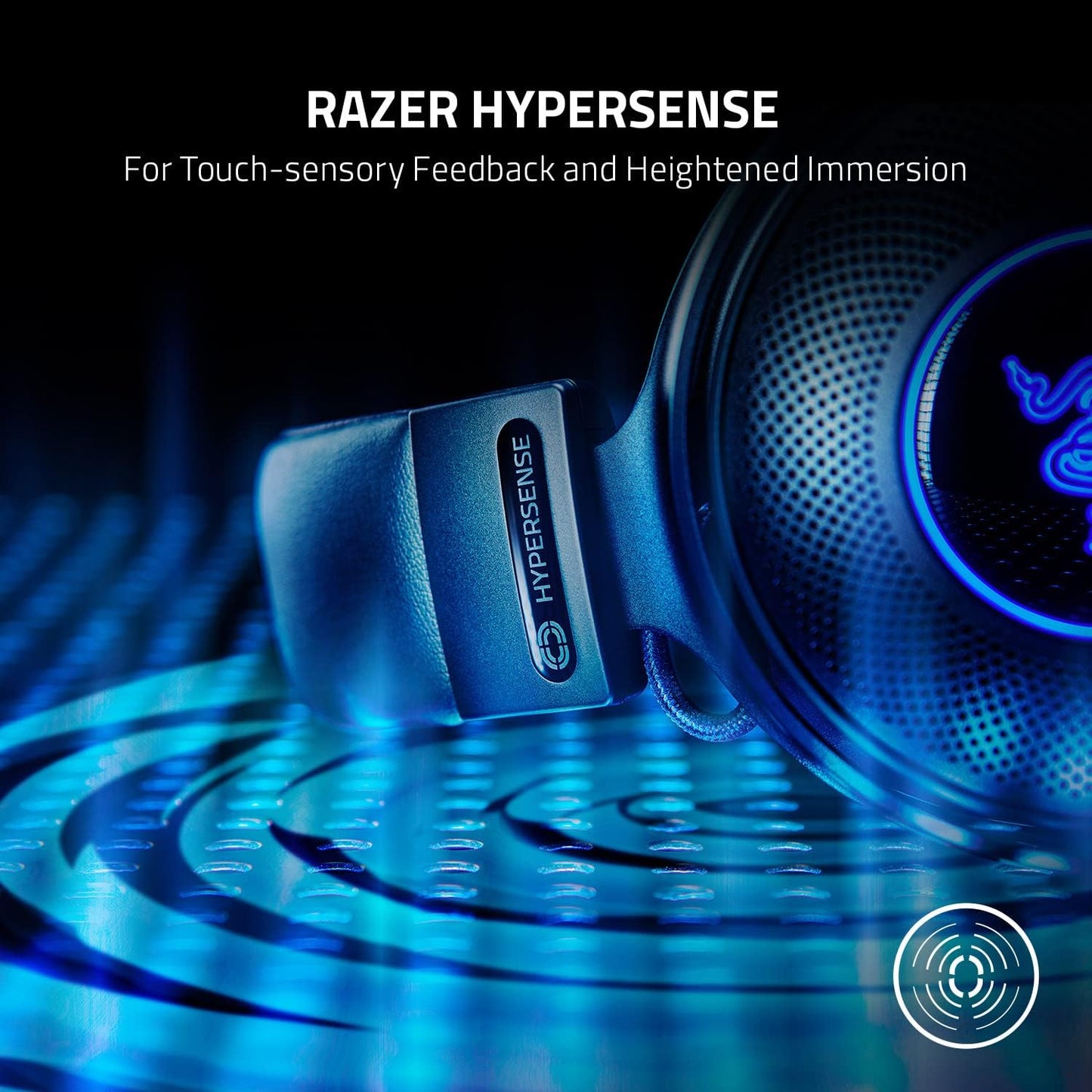 Razer Kraken V3 HyperSense Wired Gaming Headset (Razer Renewed)