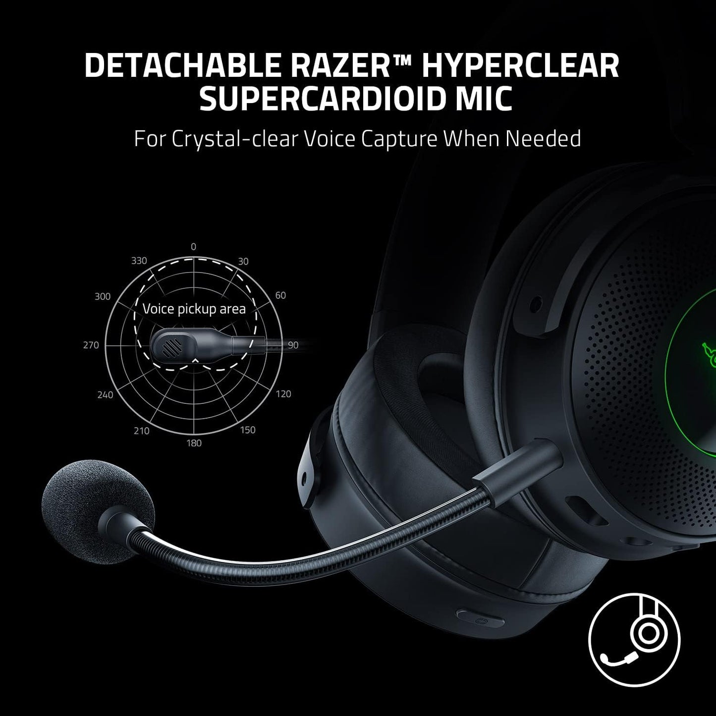 Razer Kraken V3 Pro - Wireless Gaming Headset (Razer Renewed)