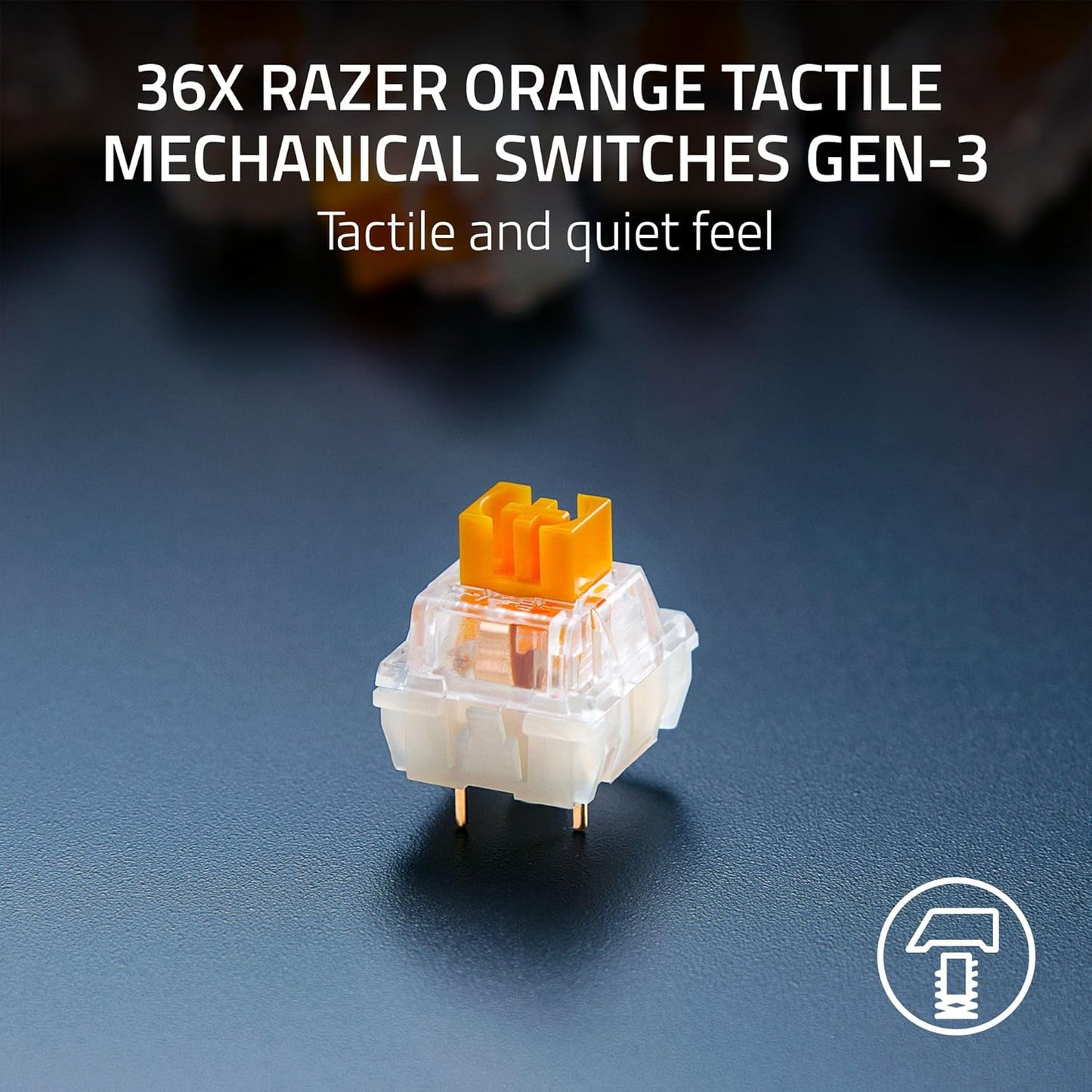 Razer Mechanical Switches Pack Orange Tactile (Razer Renewed)