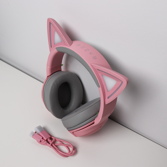 Razer Kraken Kitty V2 BT Quartz (Razer Renewed)