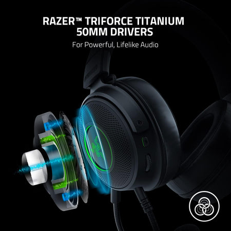 Razer Kraken V3 Gaming Headphone (Razer Renewed)