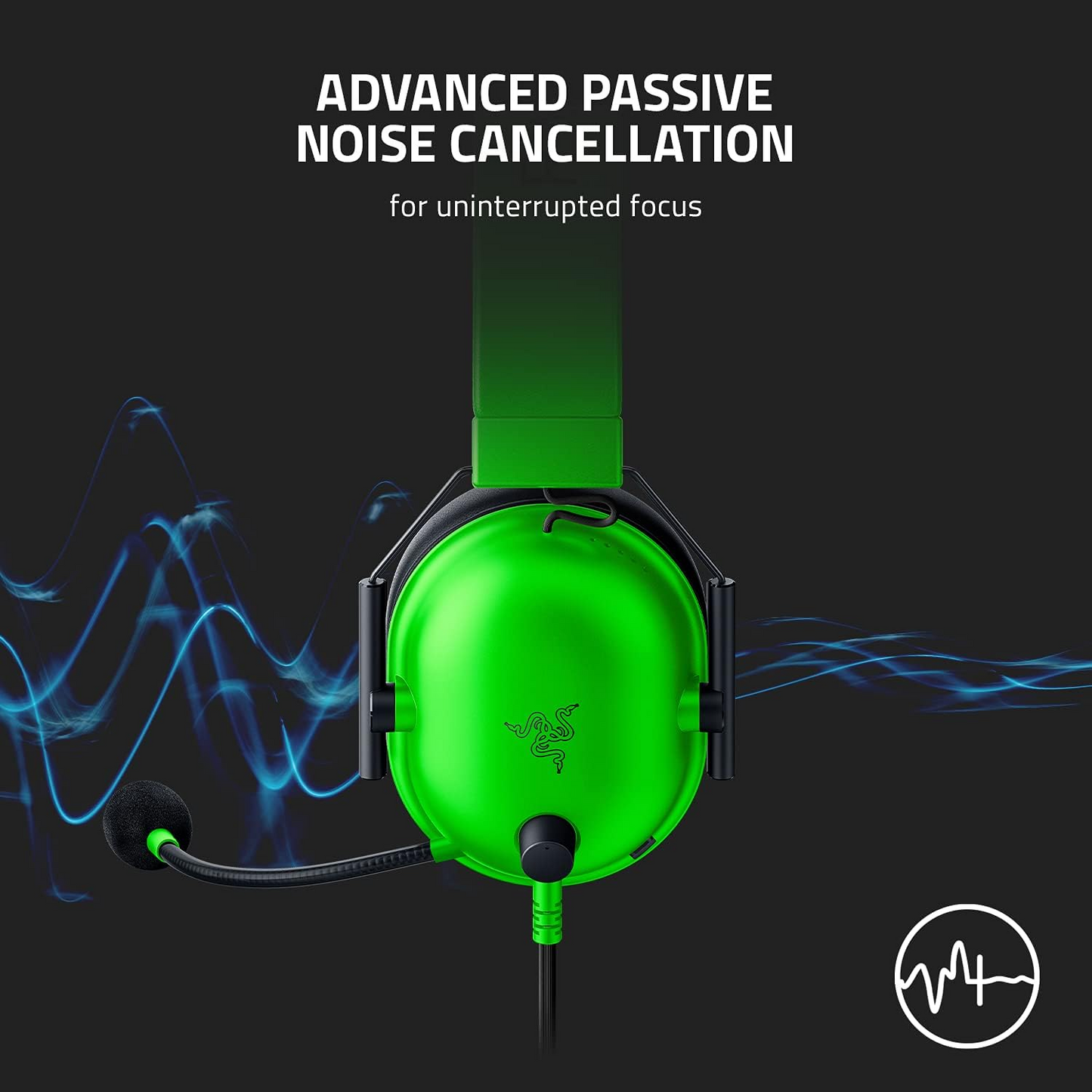 Razer BlackShark V2 X for PS Gaming Headset  (Razer Renewed)