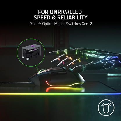 Razer Basilisk V3 Customizable Ergonomic Gaming Mouse (Razer Renewed)