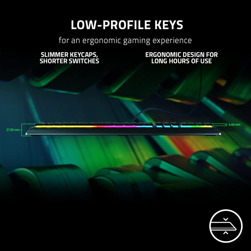 Razer Ornata V3 Gaming Keyboard (Razer Renewed)