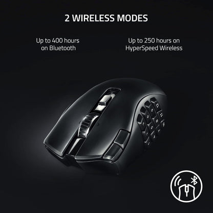 Razer Naga V2 HyperSpeed Wireless MMO Gaming Mouse (Razer Renewed)