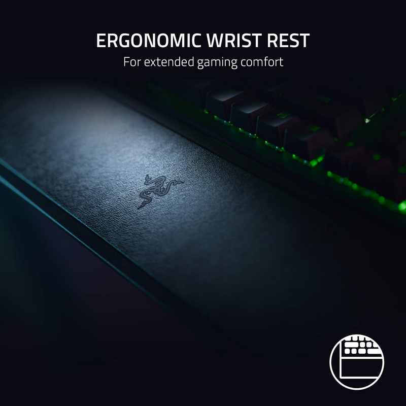 Razer BlackWidow V3-Keyboard (Green Switch)-US  (Razer Renewed)