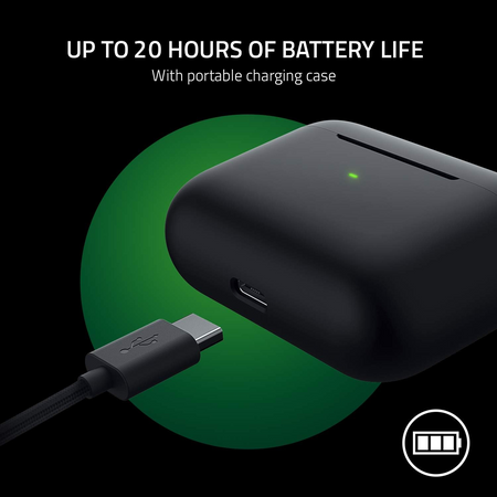 Hammerhead True Wireless Pro-Earbuds-NAS (Razer Renewed)