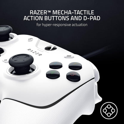 Razer Wolverine V2 Mercury Wired Gaming Controller for Xbox Series (Razer Renewed)
