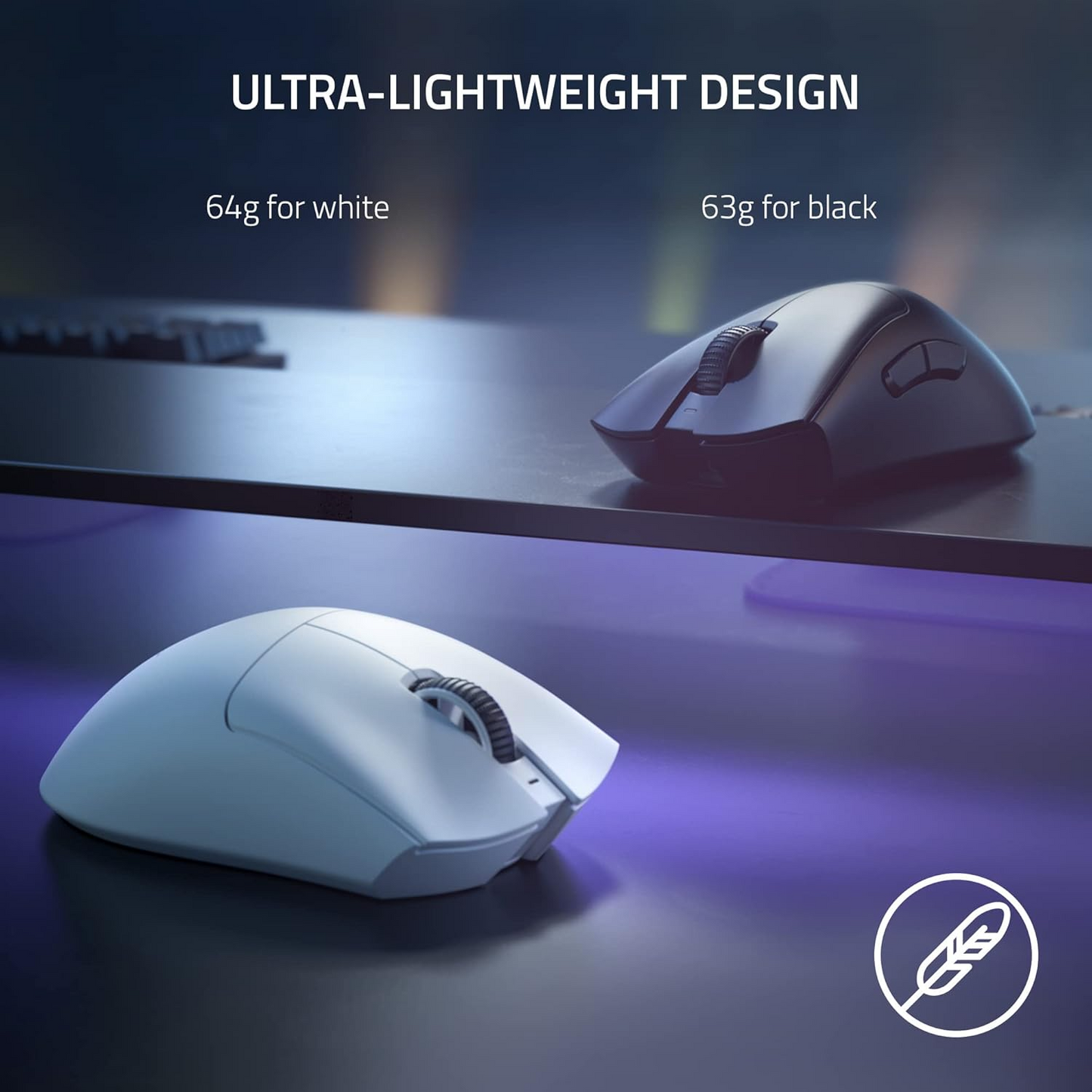 Razer DeathAdder V3 Pro Gaming Mouse (Razer Renewed)