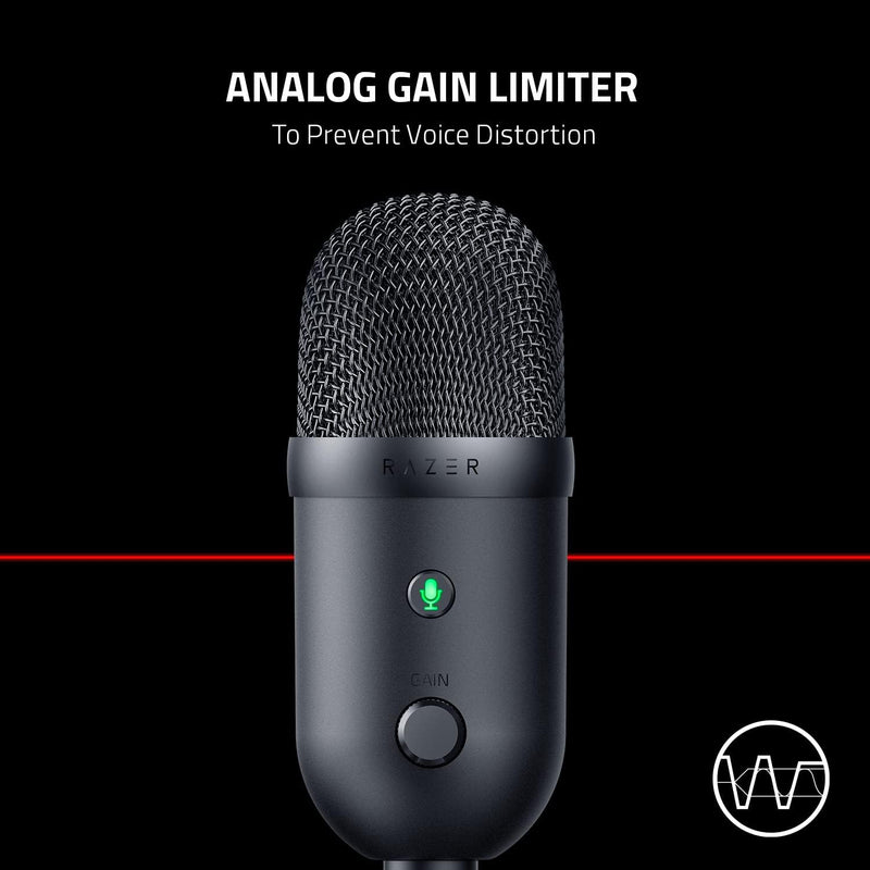 Razer Seiren V2X USB Microphone (Razer Renewed)