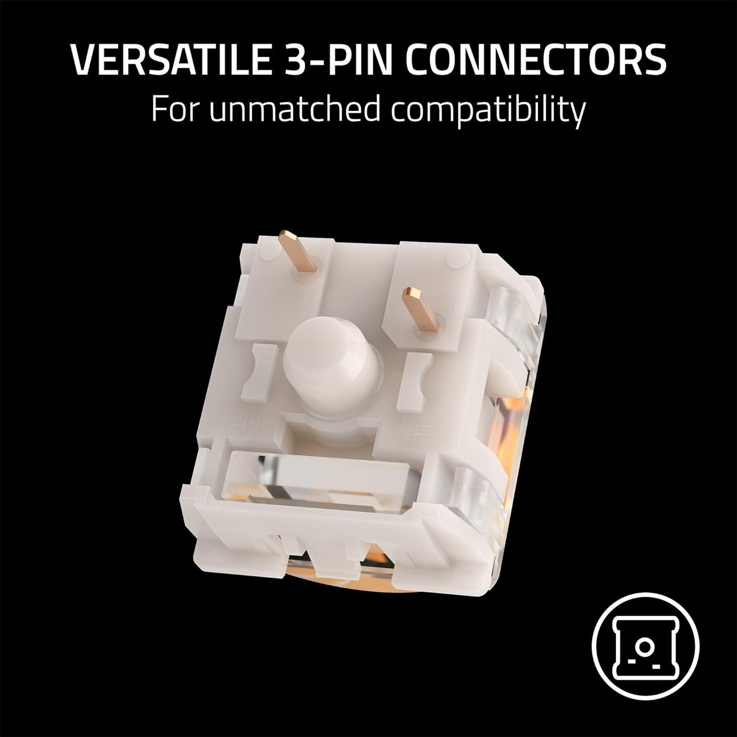 Razer Mechanical Switches Pack Orange Tactile (Razer Renewed)