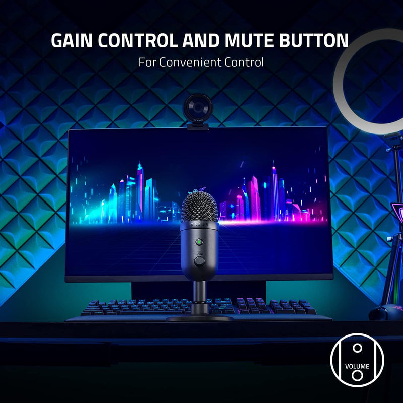 Razer Seiren V2X USB Microphone (Razer Renewed)