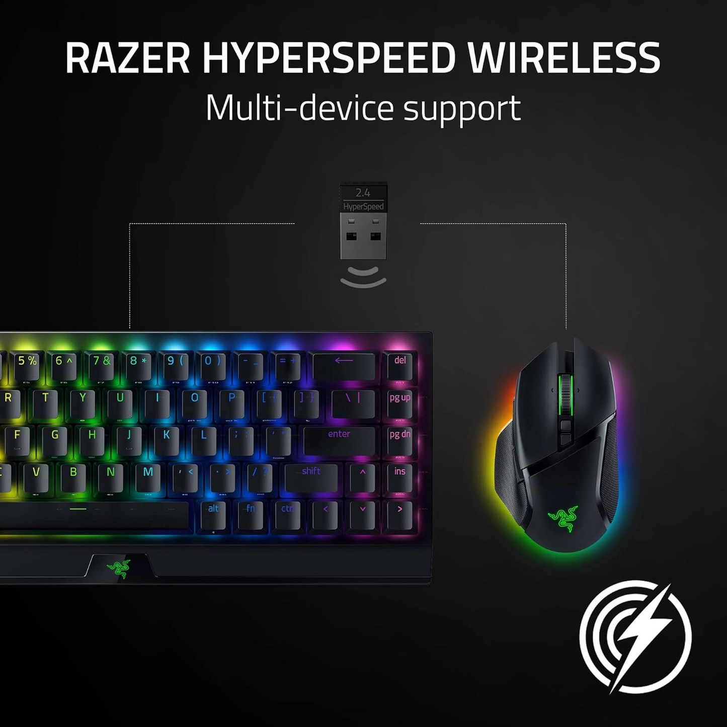 Razer Basilisk V3 Pro 30K DPI Wireless Gaming Mouse (Razer Renewed)