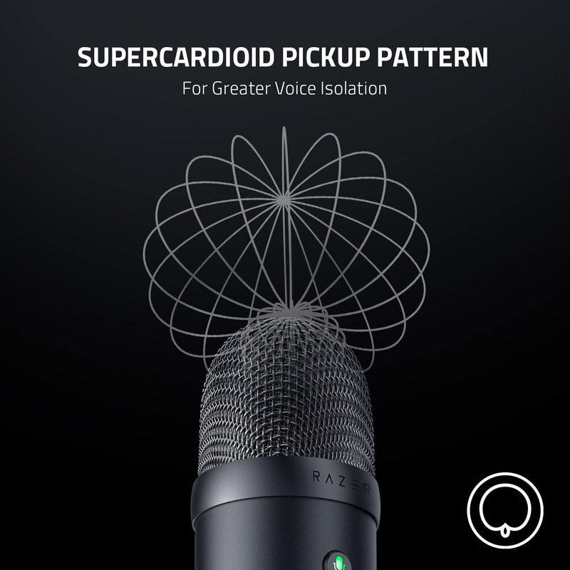 Razer Seiren V2X USB Microphone (Razer Renewed)