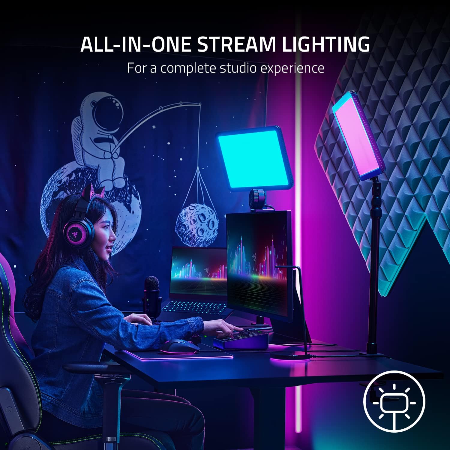 Razer Key Light Chroma (Razer Renewed)