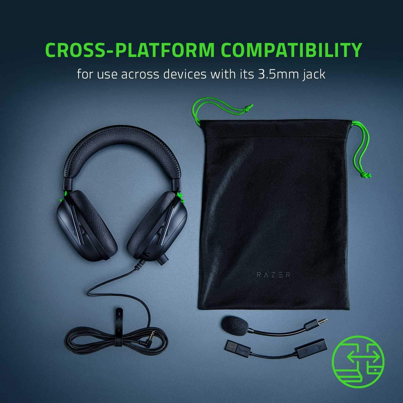 Razer BlackShark V2-Wired Gaming Headset (Razer Renewed)