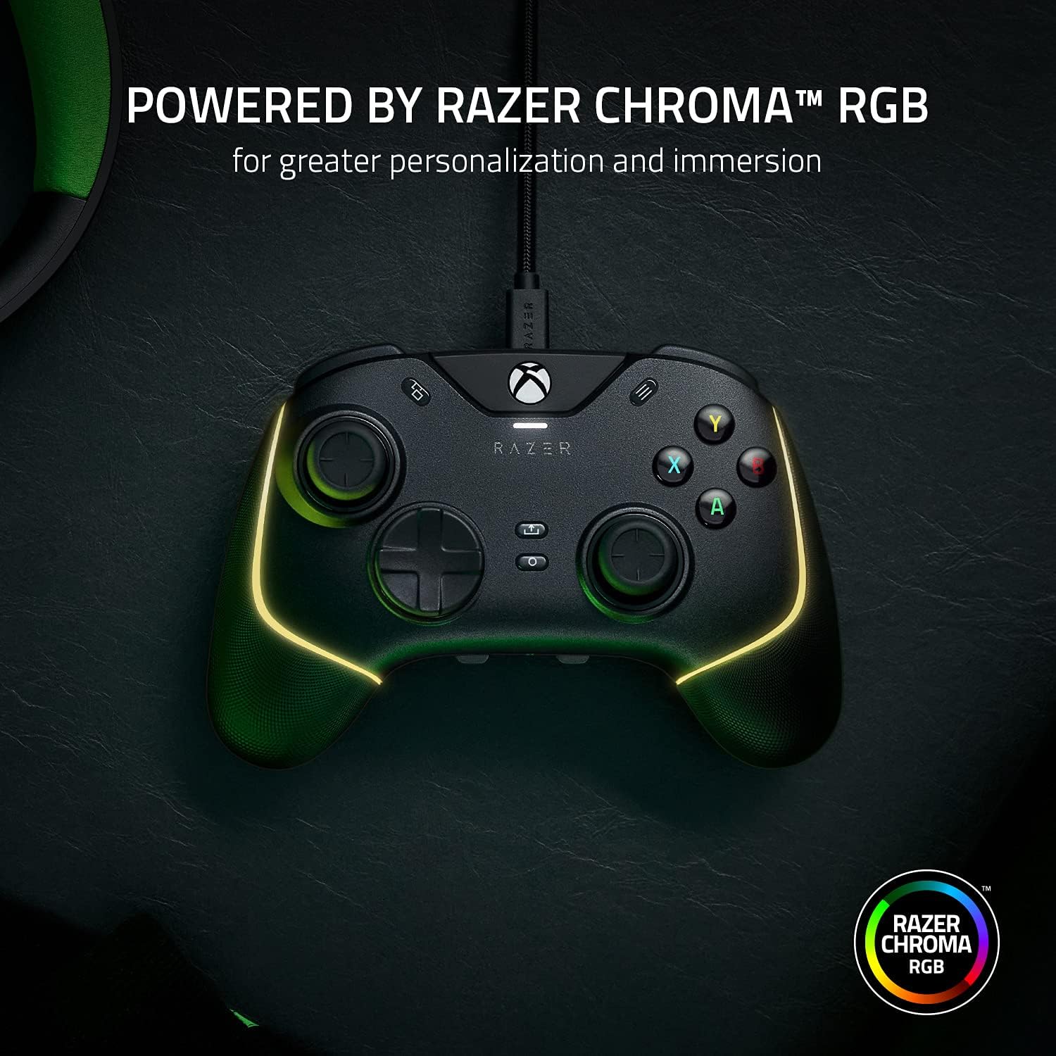Razer Wolverine V2 Chroma Wired Gaming Controller for Xbox Series (Razer Renewed)
