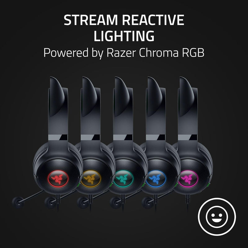 Razer Kraken Kitty V2 USB Black (Razer Renewed)