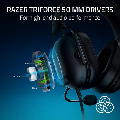 Razer BlackShark V2 X for PS Gaming Headset  (Razer Renewed)