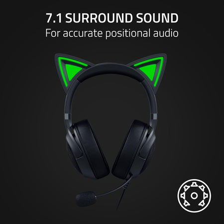 Razer Kraken Kitty V2 USB Black (Razer Renewed)