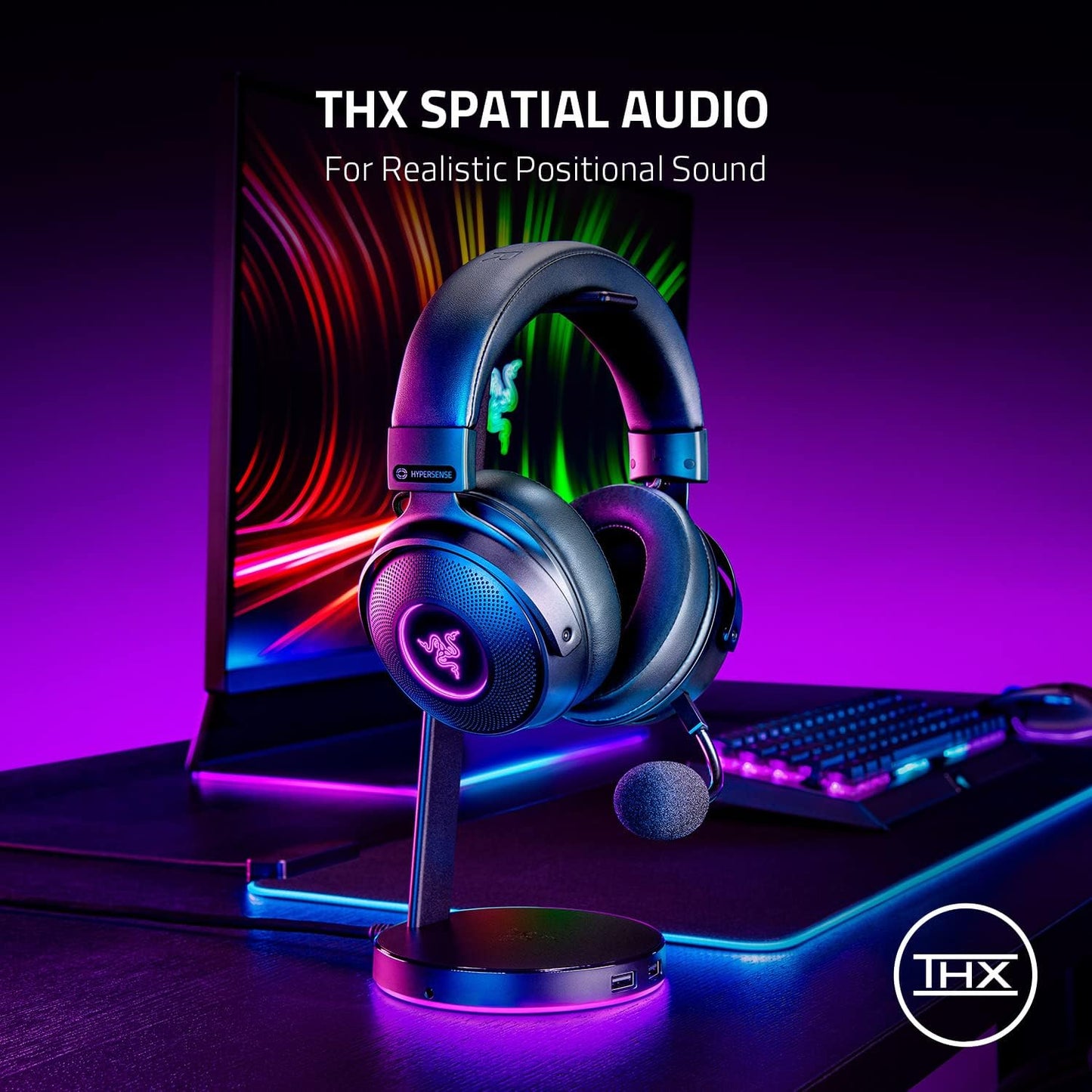 Razer Kraken V3 Pro - Wireless Gaming Headset (Razer Renewed)