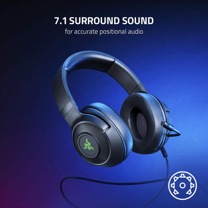 Razer Kraken V3X - Wired USB Gaming Headset (Razer Renewed)