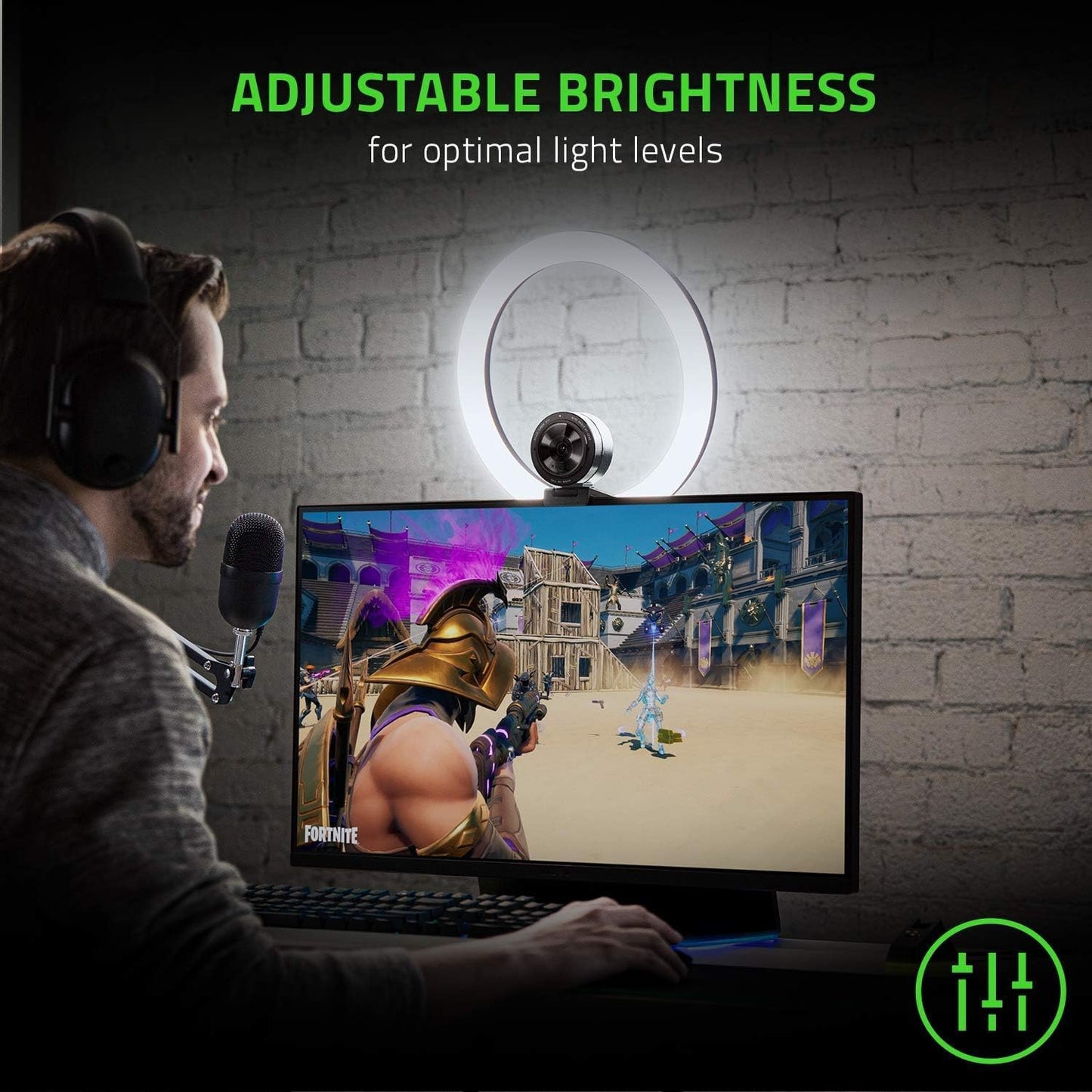 Razer Ring Light 12" Streaming and Selfie Light (Razer Renewed)