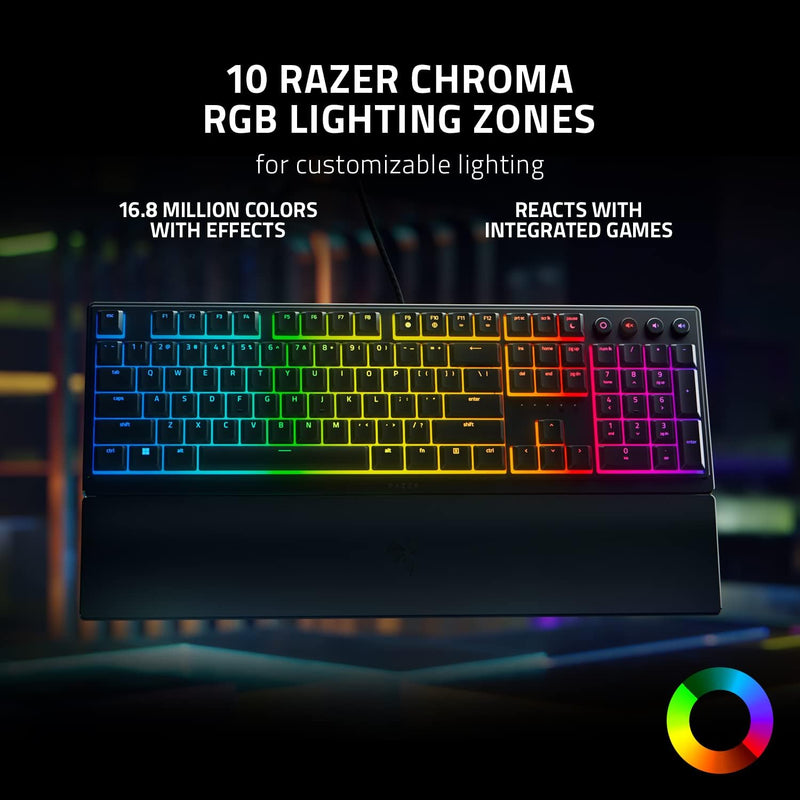 Razer Ornata V3 Gaming Keyboard (Razer Renewed)