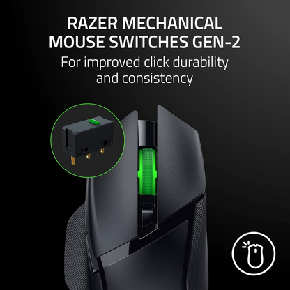Razer Basilisk V3 X HyperSpeed Gaming Mice (Razer Renewed)