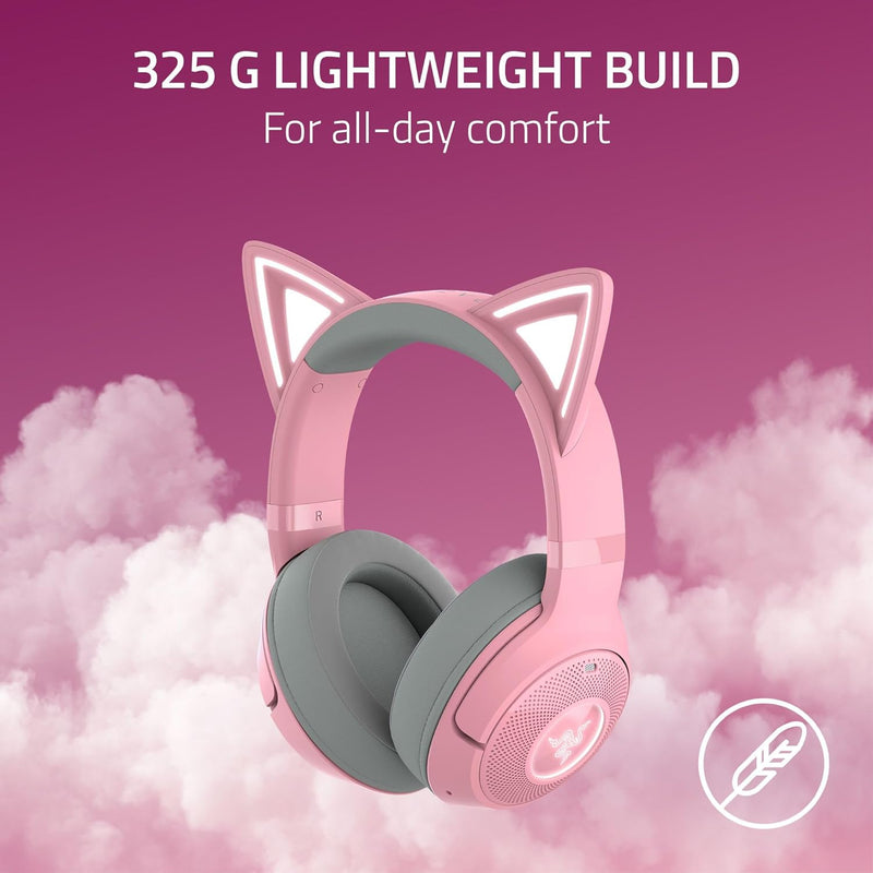 Razer Kraken Kitty V2 BT Quartz (Razer Renewed)