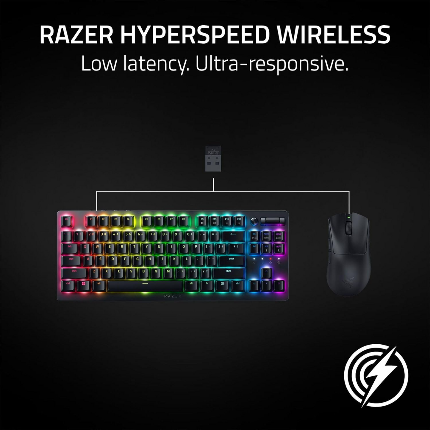 Razer DeathAdder V3 HyperSpeed Gaming Mouse (Razer Renewed)