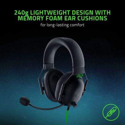 Razer BlackShark V2 X - Wired Headset (Razer Renewed)