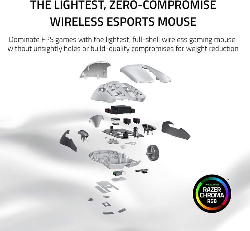 Razer Viper Ultimate and RGB Charging Dock (Razer Renewed)