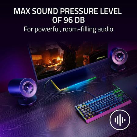 Razer Nommo V2X Gaming Speakers (Razer Renewed)