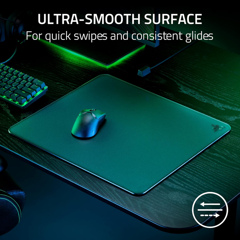 Razer Atlas Tempered Glass Gaming Mouse Mat (Razer Renewed)