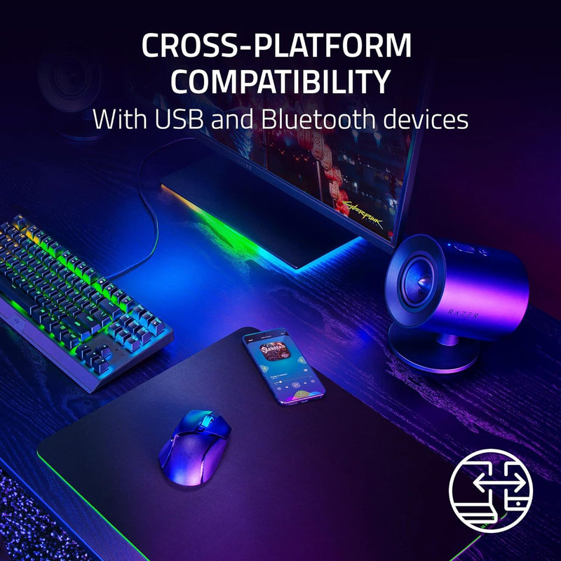 Razer Nommo V2X Gaming Speakers (Razer Renewed)