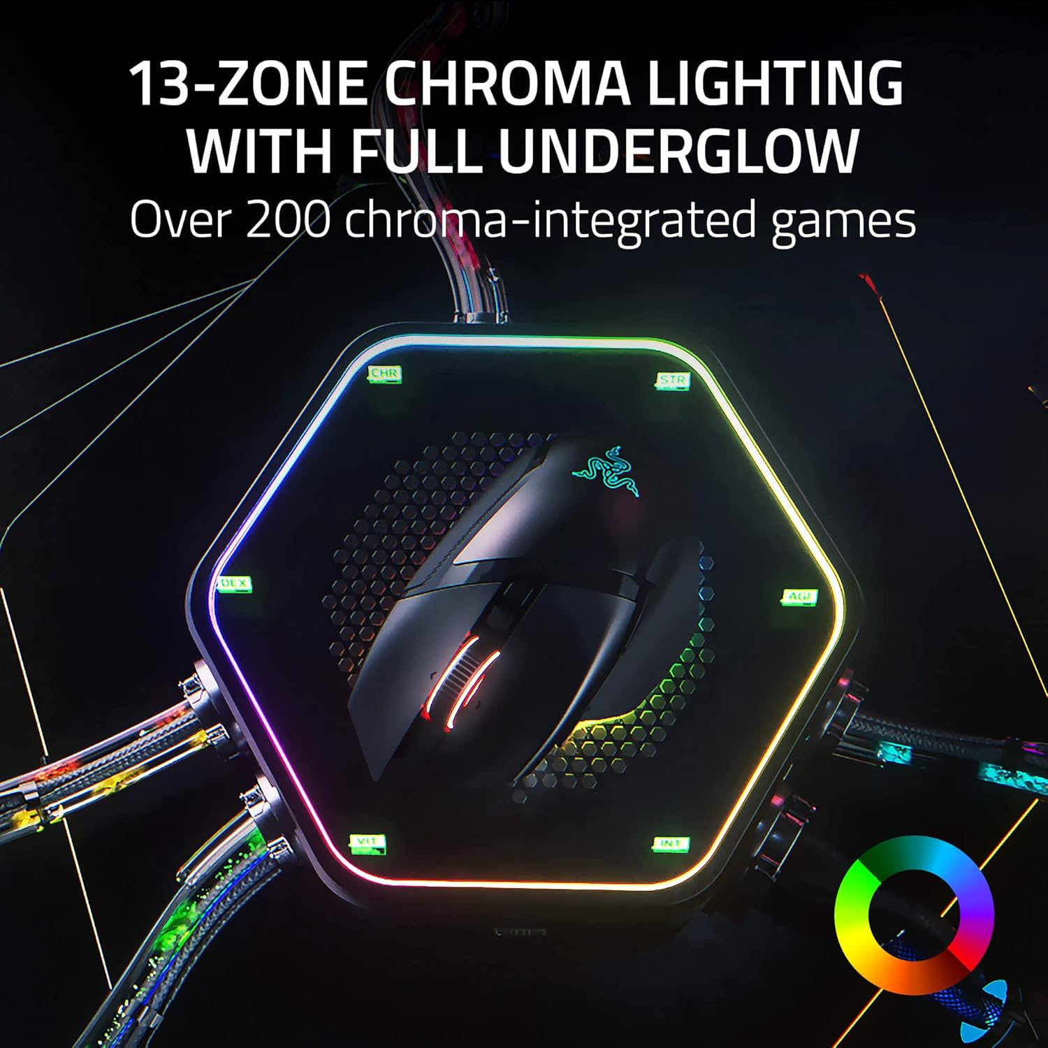 Razer Basilisk V3 Pro 30K DPI Wireless Gaming Mouse (Razer Renewed)