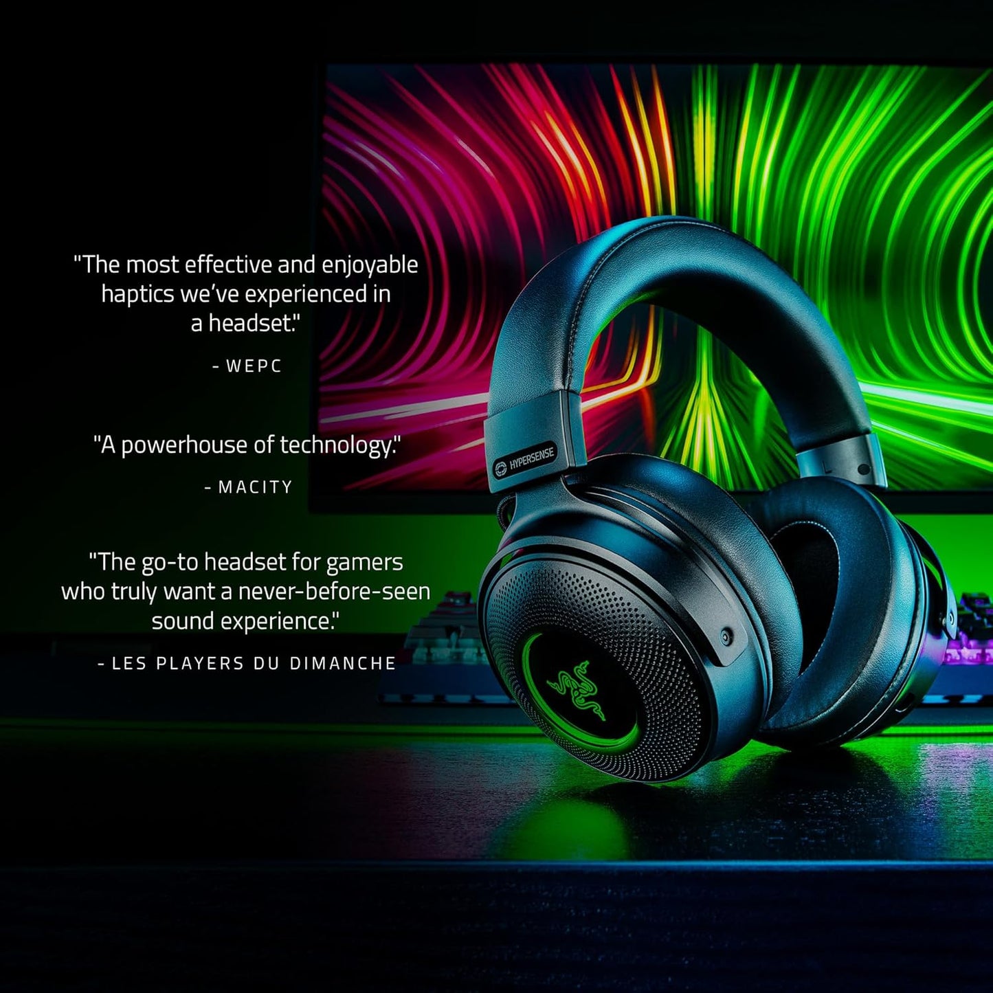 Razer Kraken V3 Pro - Wireless Gaming Headset (Razer Renewed)