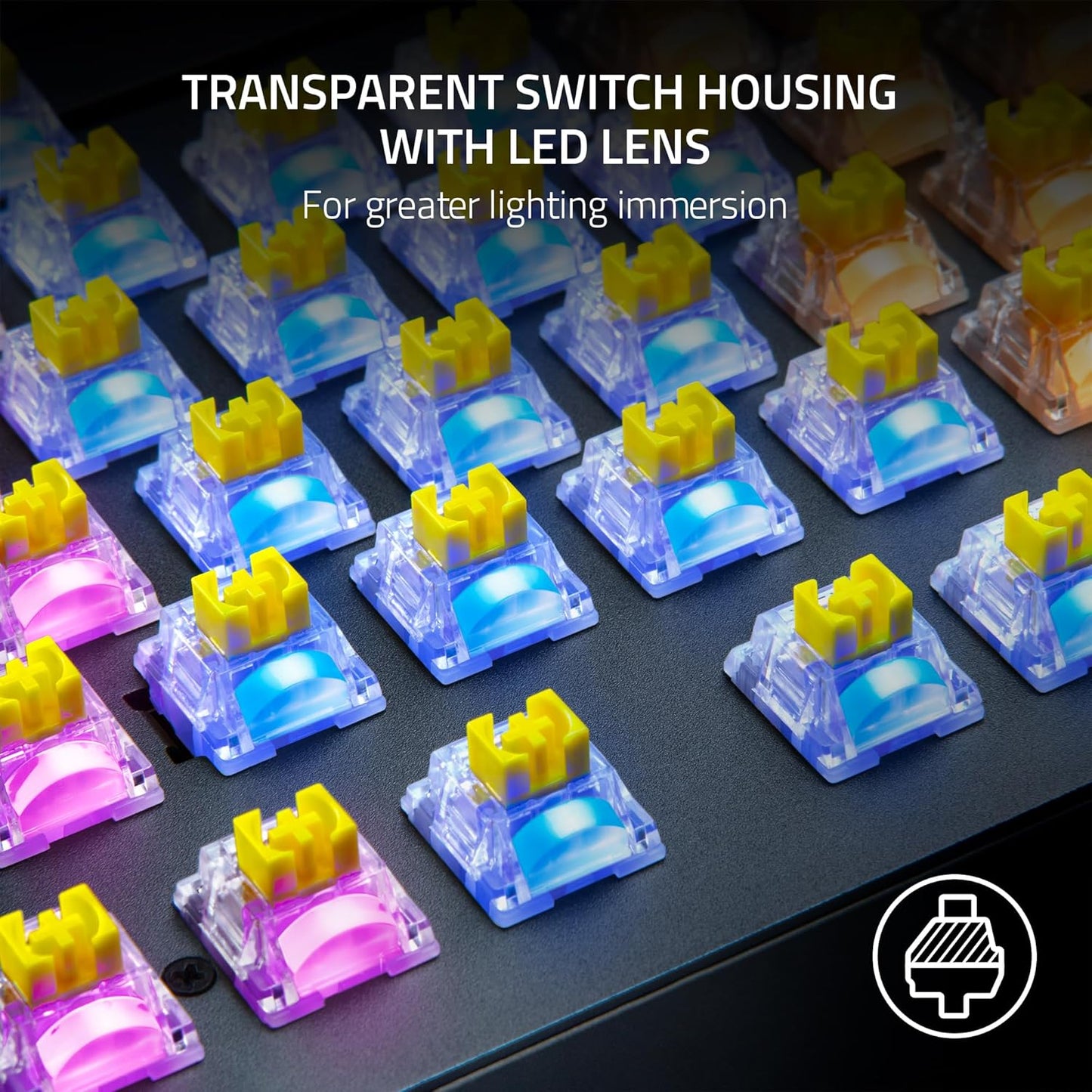 Razer Mechanical Switches Pack Yellow Linear (Razer Renewed)