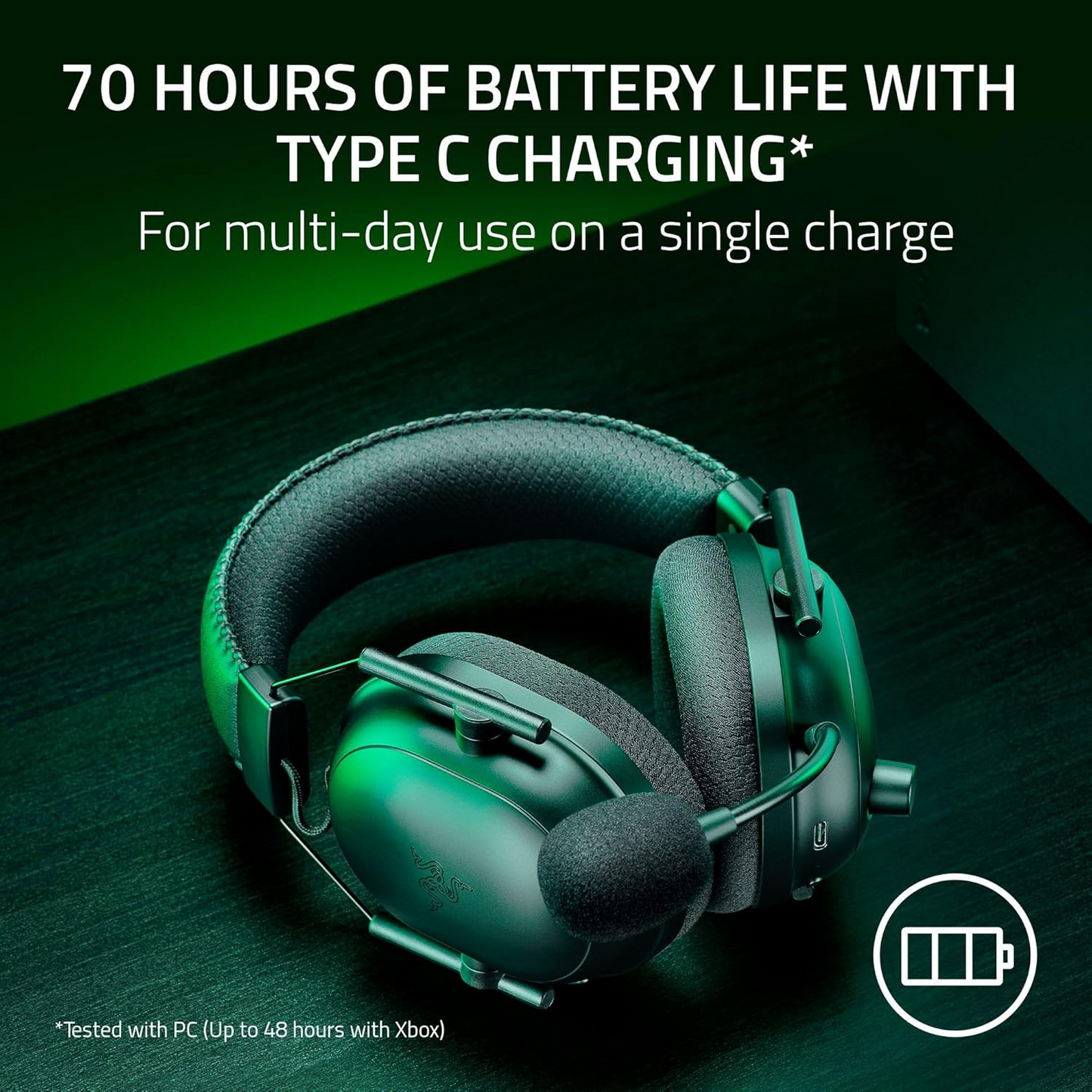 Razer BlackShark V2 Pro Gaming Headset  (Xbox Licensed) (Razer Renewed)