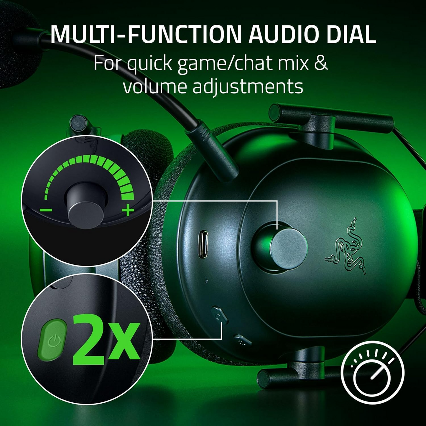 Razer BlackShark V2 Pro Gaming Headset  (Xbox Licensed) (Razer Renewed)