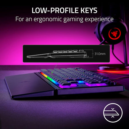 Razer Ornata V3 TKL Gaming Keyboard (Razer Renewed)