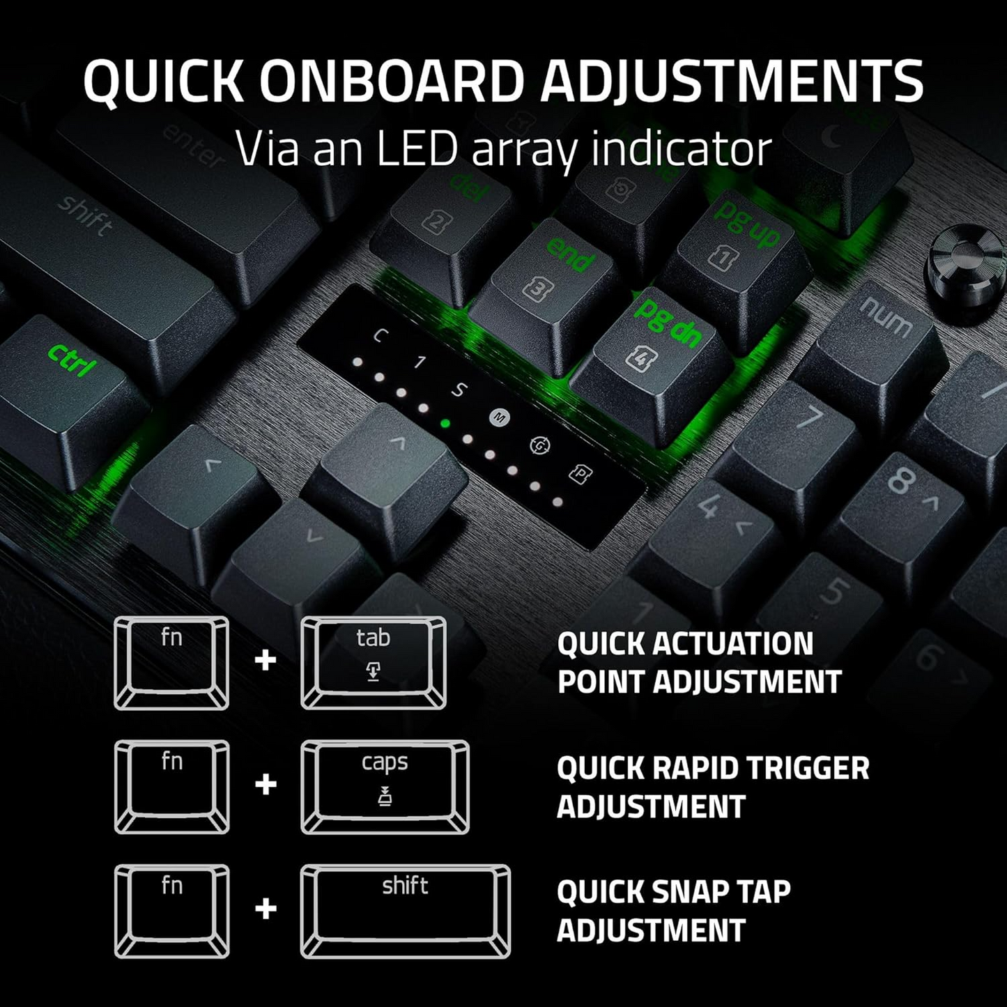 Razer Huntsman V3 Pro Gaming Keyboard US Layout (Razer Renewed)