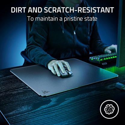 Razer Atlas Tempered Glass Gaming Mouse Mat (Razer Renewed)