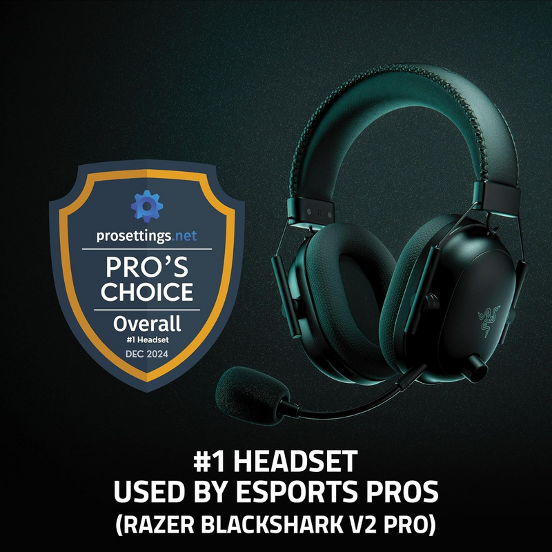 Razer BlackShark V2 Pro Gaming headset (2023) (Razer Renewed)