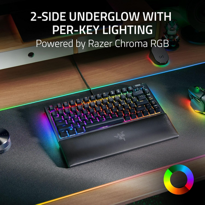 Razer BlackWidow V4 75% US Gaming Keyboard (Razer Renewed)